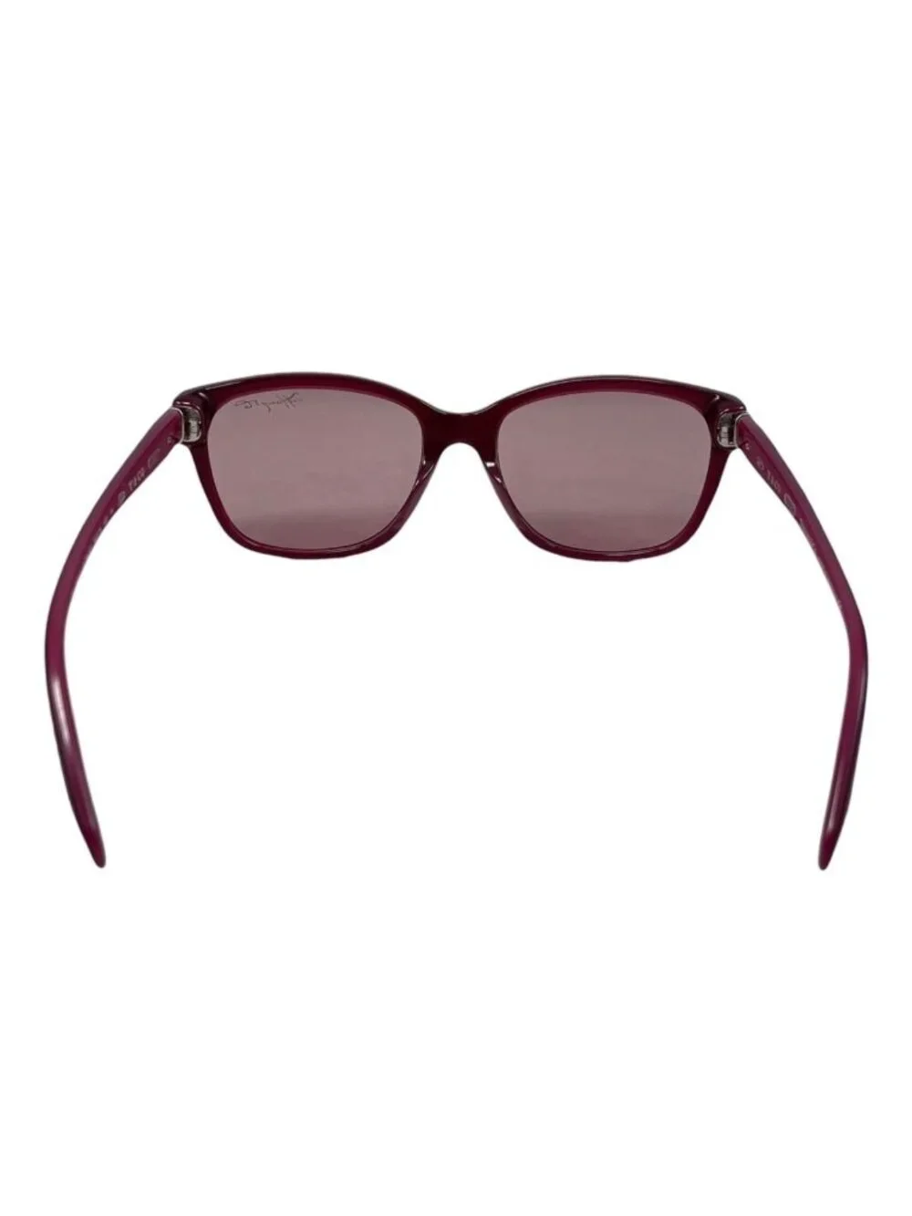 Tiffany & Co Sunglasses Logo Wine Red Bordeaux Silver Eyewear